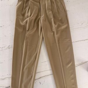 Haggar Mens Classic Slack Comfort Chino Pants 34 x 32 Classic Fit